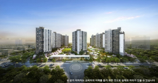 익산 부송 데시앙 투시도 <태영건설 제공>